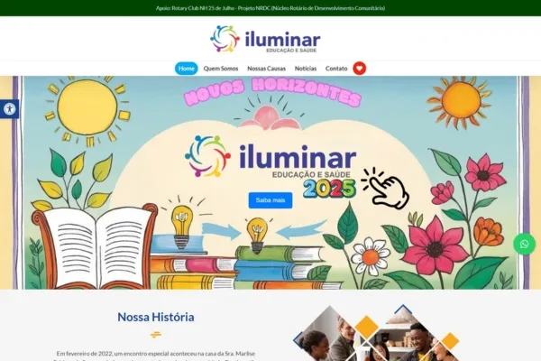 Site Institucional para Empresa de Serviços - Cami Connect